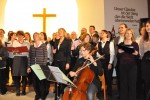 Adventskonzert 2011 zusammen mit Joyful Voices und dem Chor der Anna-Freud-Schule